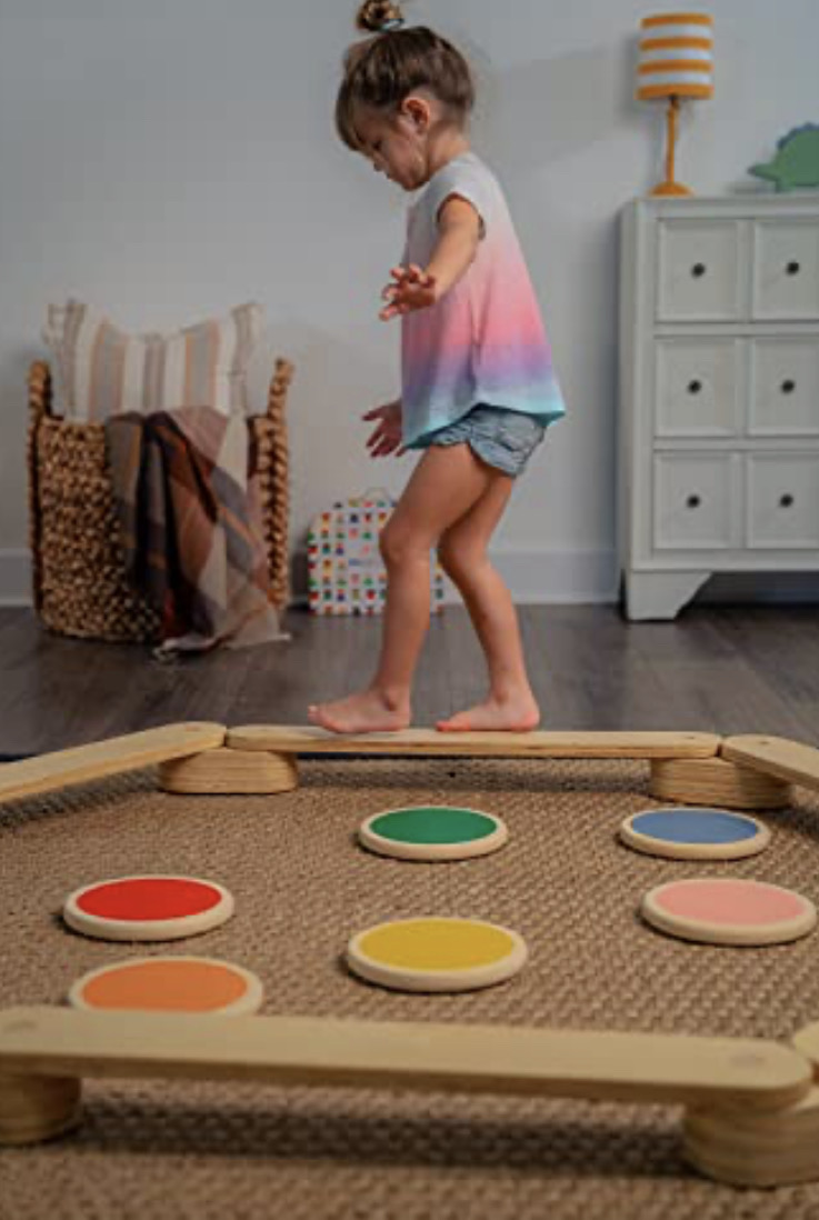 Wooden Montessori Stepping Stones (6pcs)