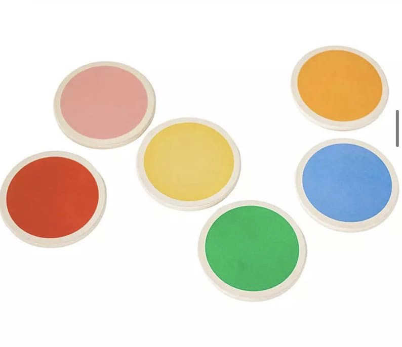 Wooden Montessori Stepping Stones (6pcs)