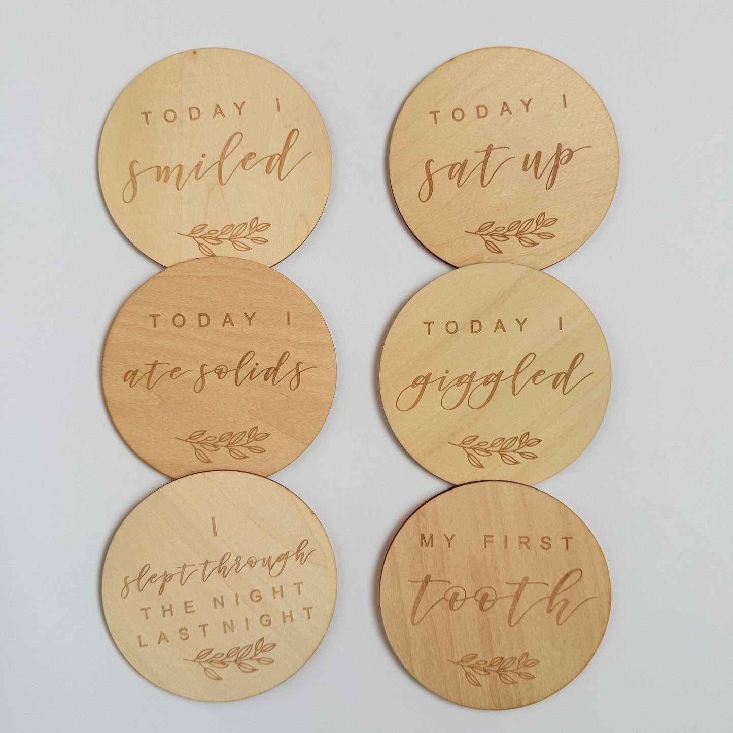 Milestone Cards - Baby's Firsts