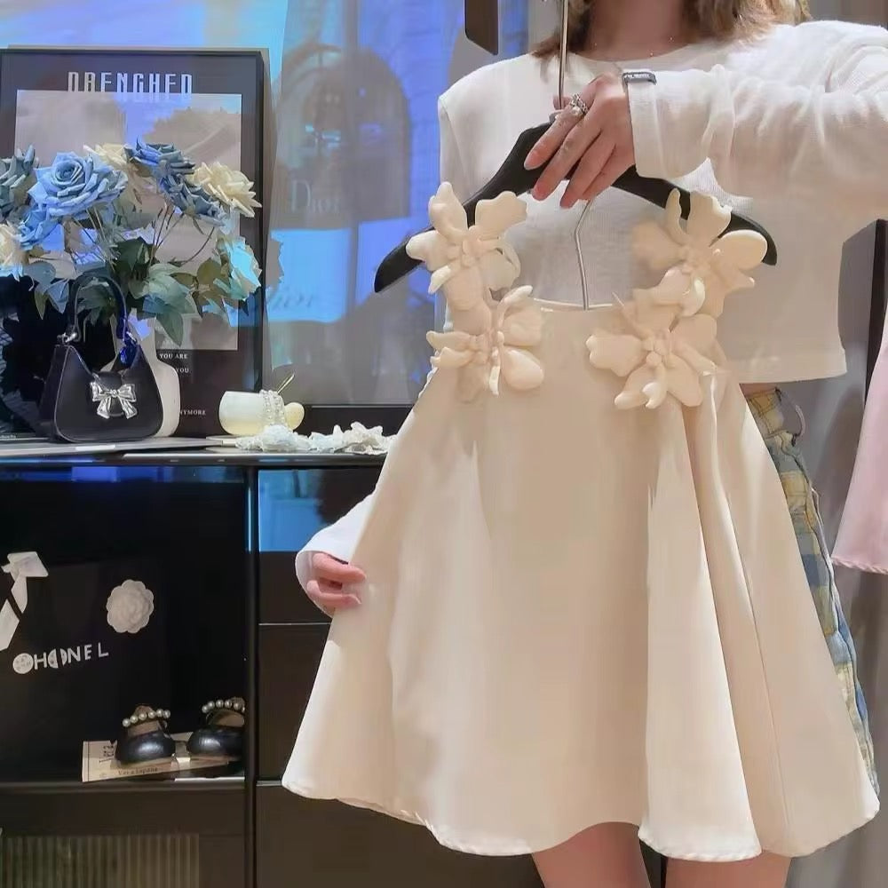 Flower Strap Dress