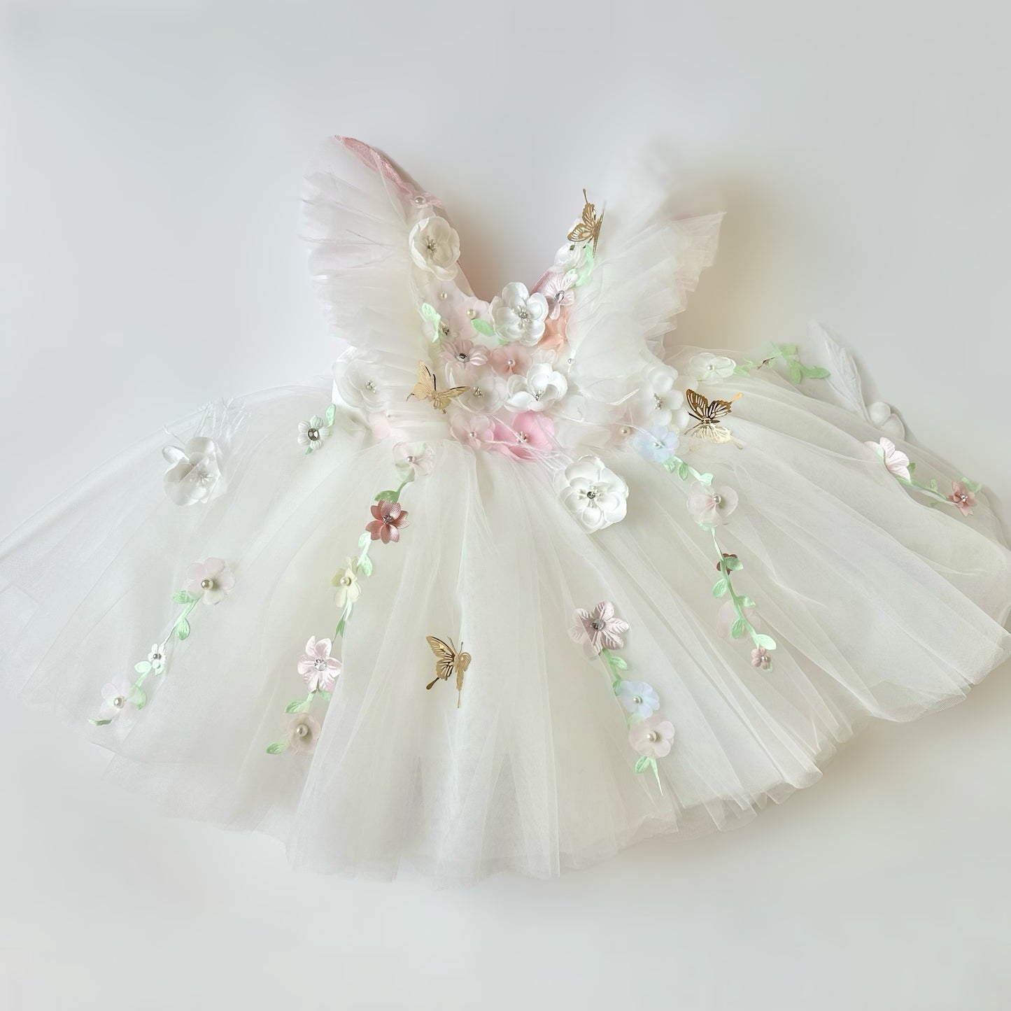 Butterfly Girl LUXE - White