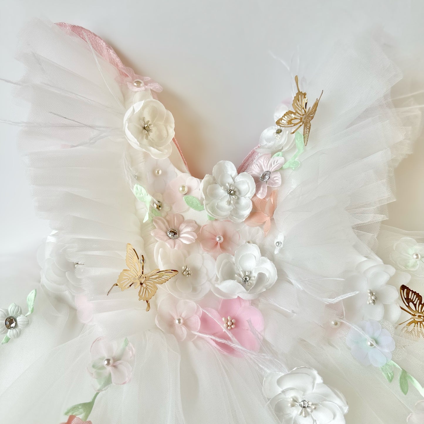 Butterfly Girl LUXE - White