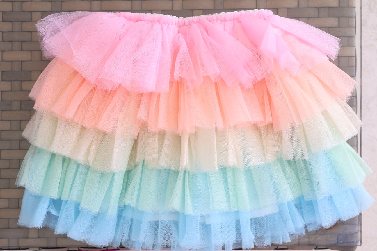 Layered Tutu - Cotton Candy