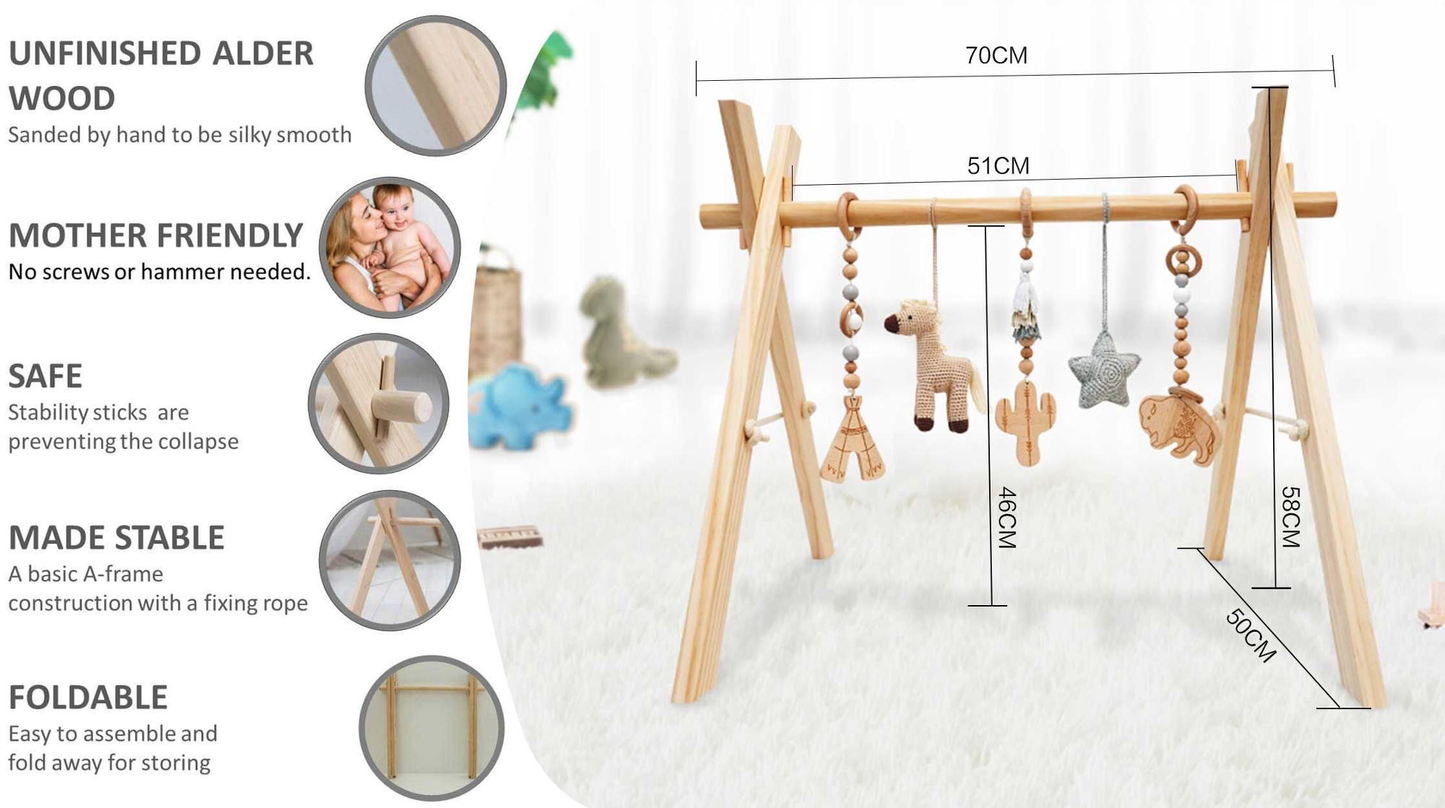 WILD WEST ADVENTURES PLAY GYM