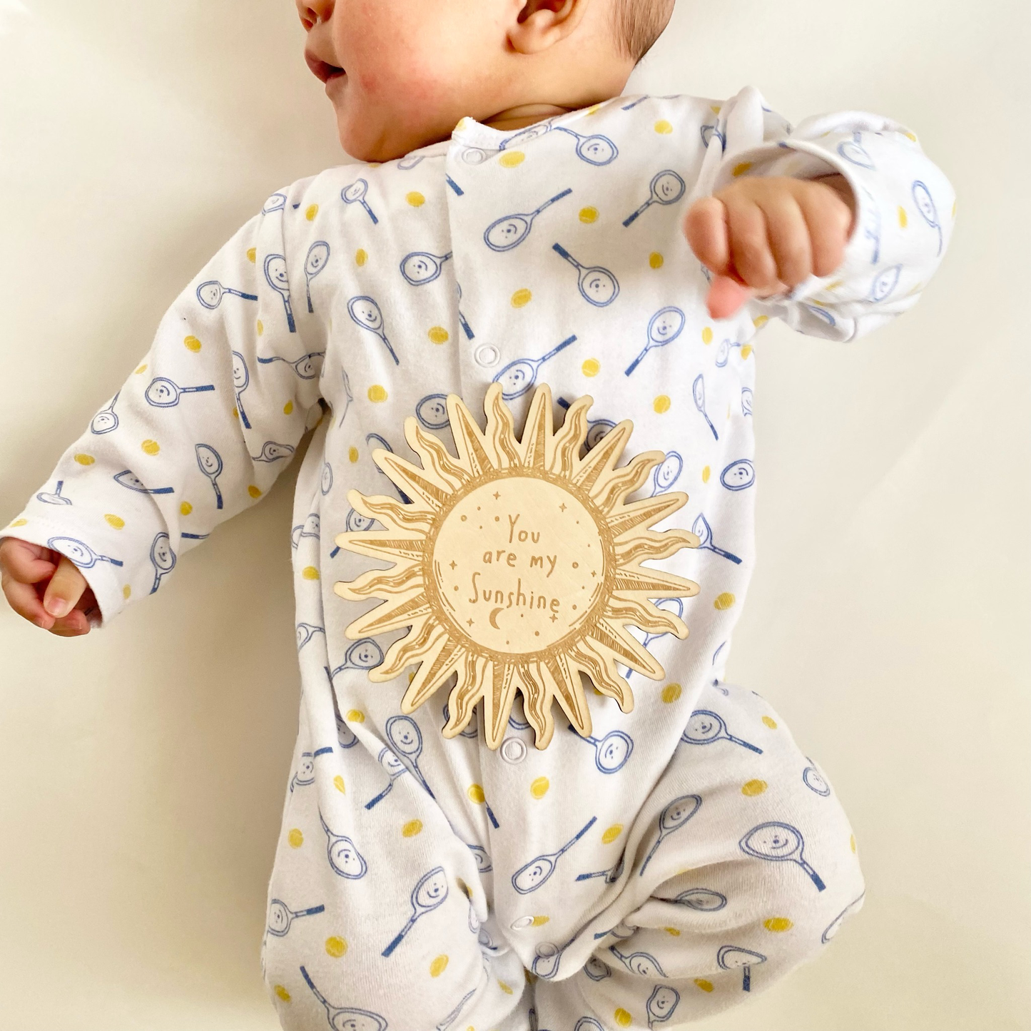 Wooden Milestone Cards - Sunshine