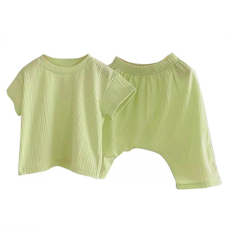 Shirt & Pants Set - Lime Green