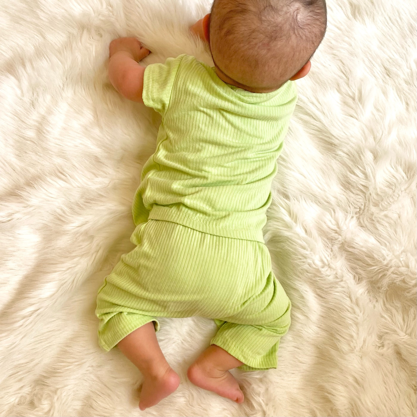 Shirt & Pants Set - Lime Green