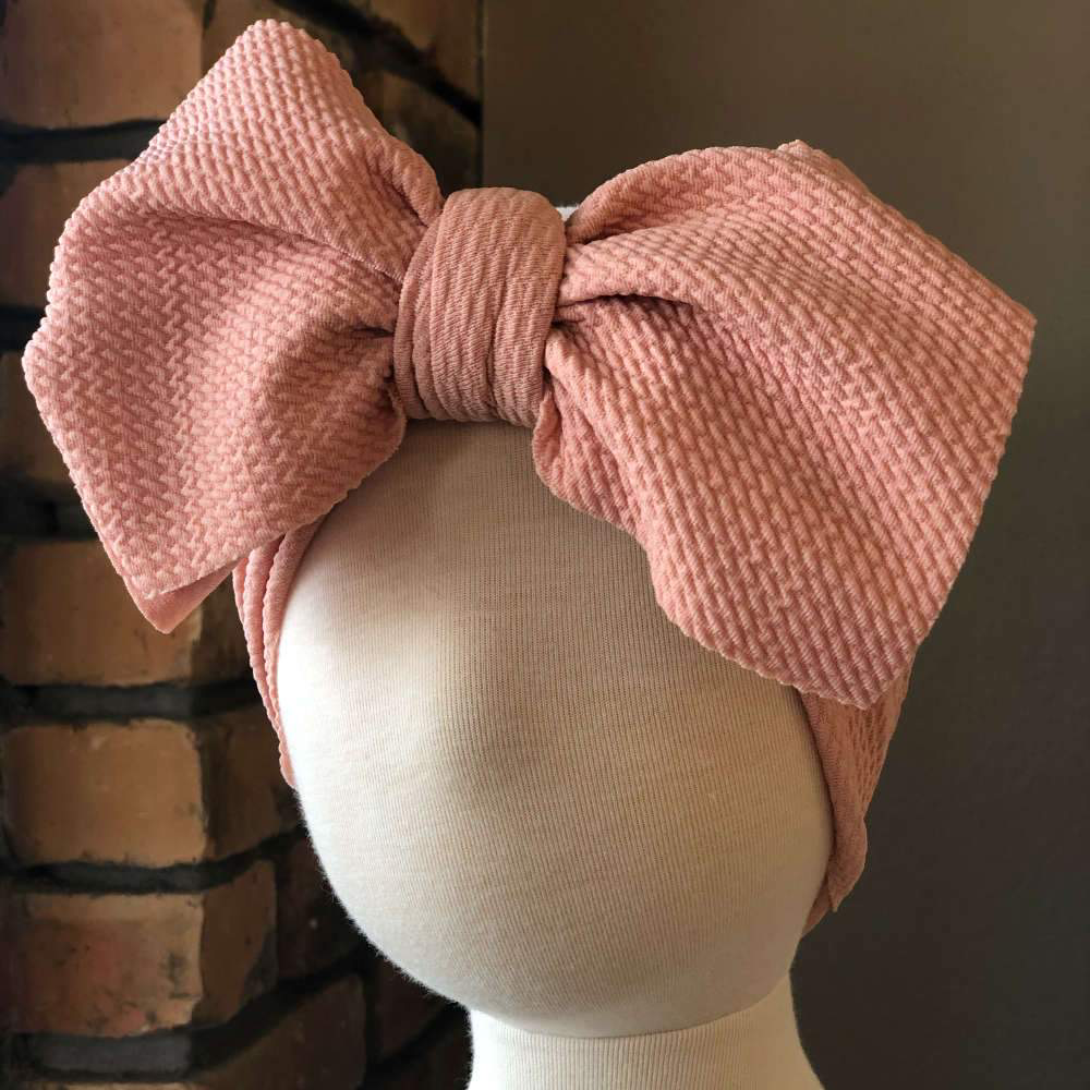 Oversized Headband - Apricot
