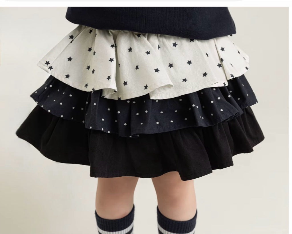 Polka dot skirt