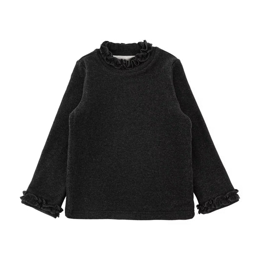 Double Layered Ruffles Shirt