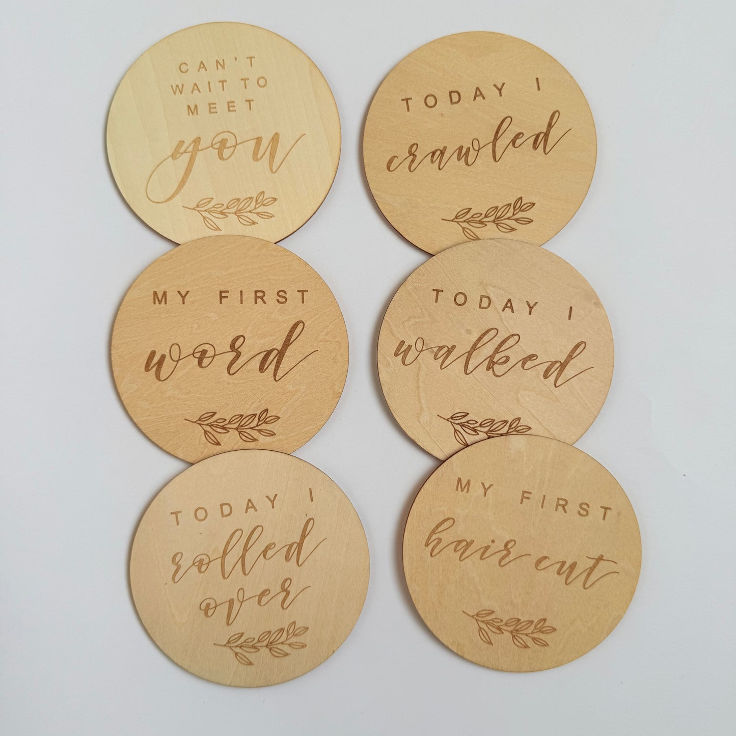 Milestone Cards - Baby's Firsts