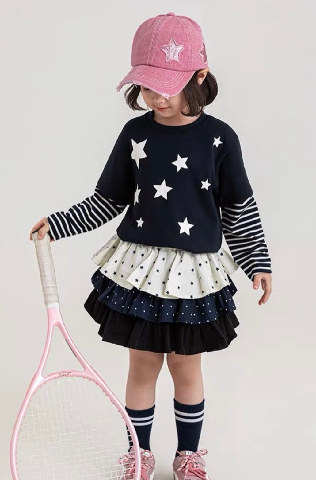 Polka dot skirt