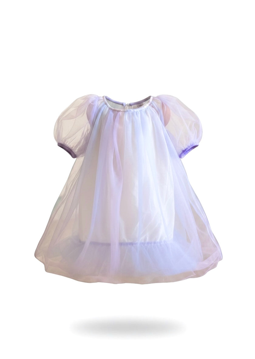 Violet Tulle Dress