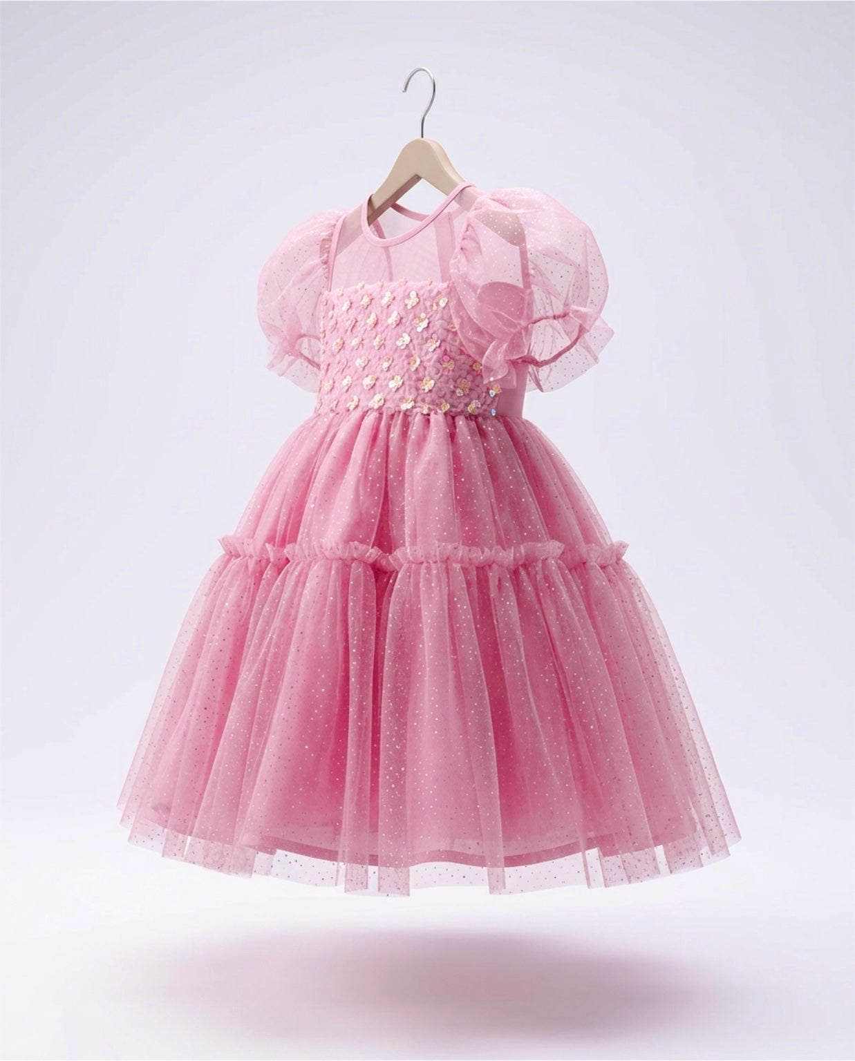Fairytale Sparkles Dress - Pink