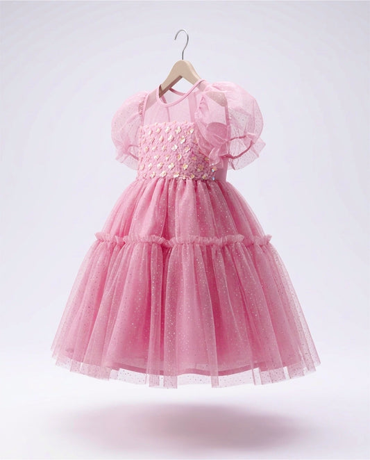 Fairytale Sparkles Dress - Pink