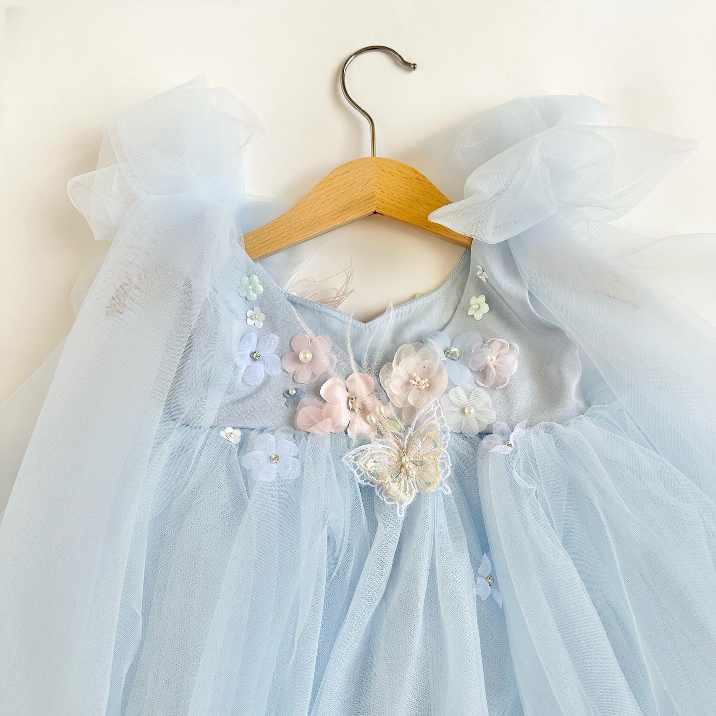 Flower Girl LUXE - Baby blue