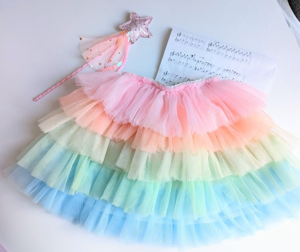 Layered Tutu - Cotton Candy