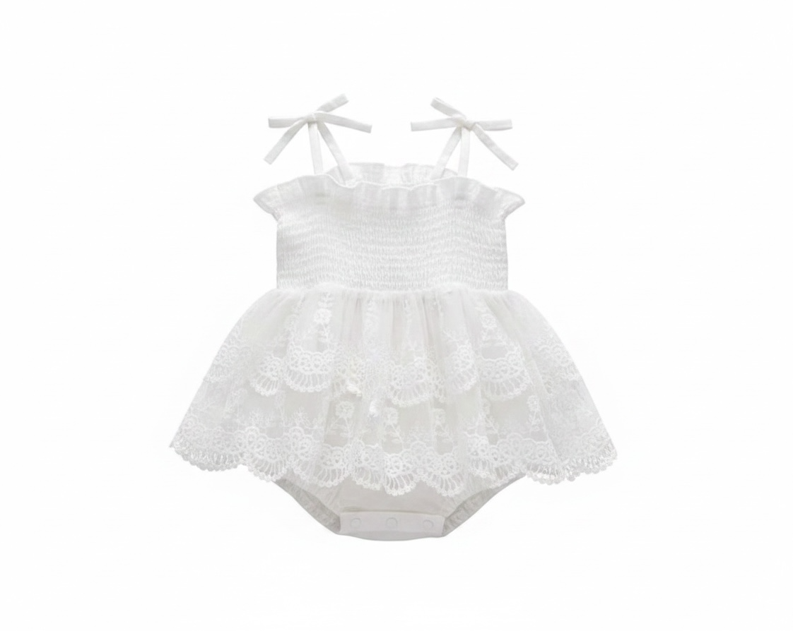 Princess Romper 2.0 - White