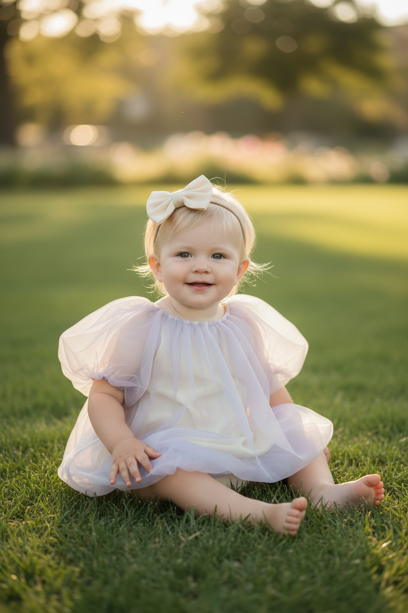 Violet Tulle Dress
