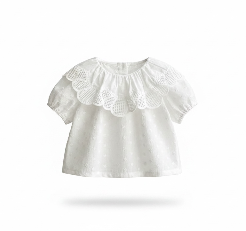 Collar T-Shirt - White