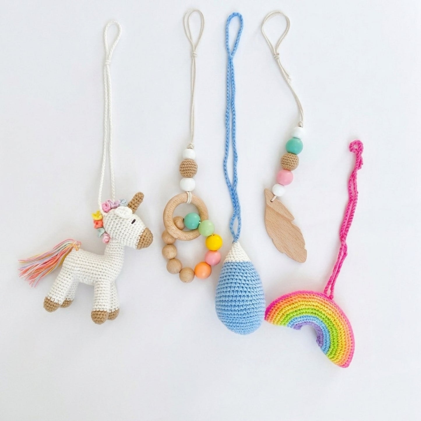 Hanging Toys - Unicorn Set - 5 pcs