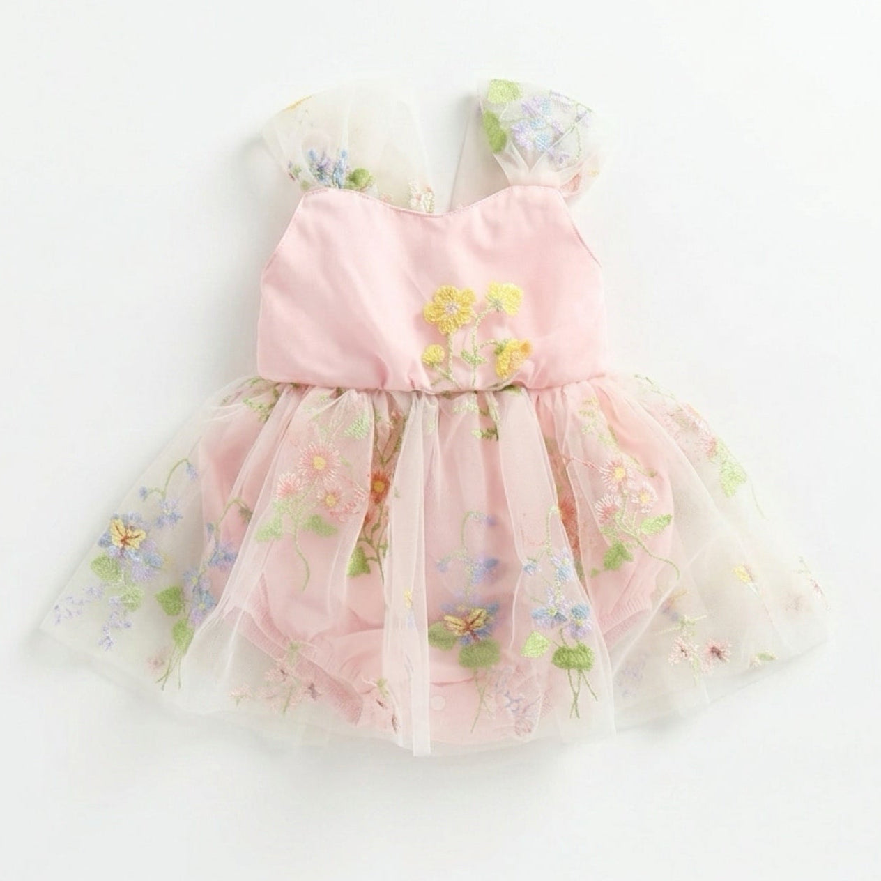 Fairy Romper Dress - Pink
