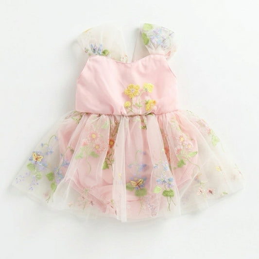 Fairy Romper Dress - Pink