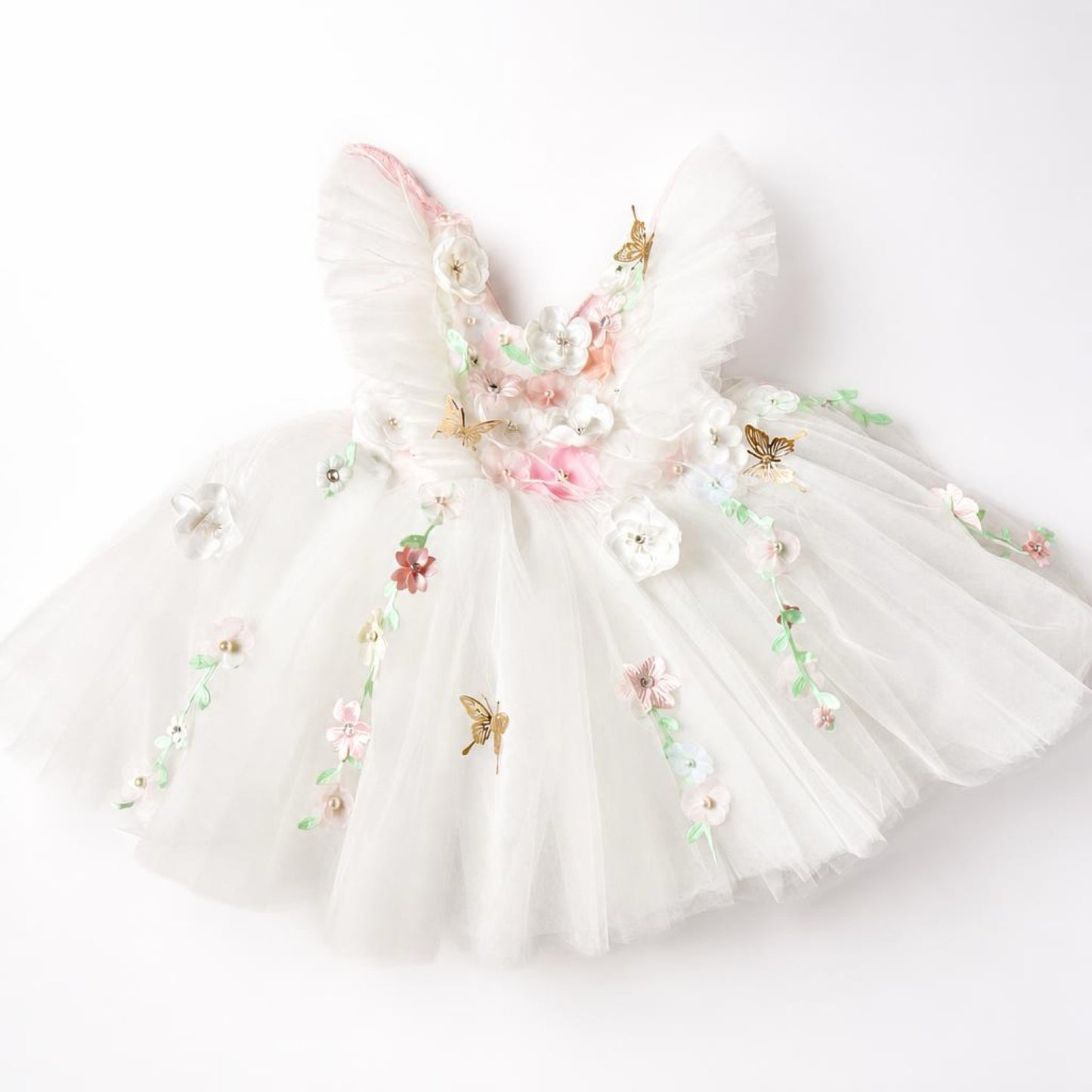 Butterfly Girl LUXE - White