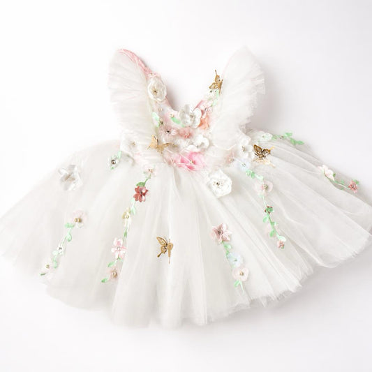 Butterfly Girl LUXE - White