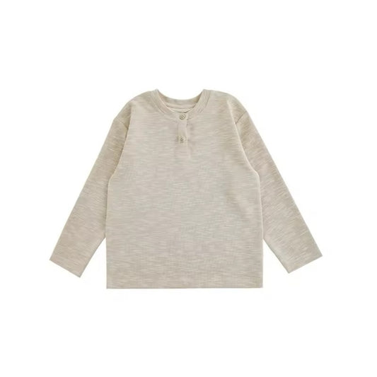 LONG SLEEVE SHIRT - BEIGE