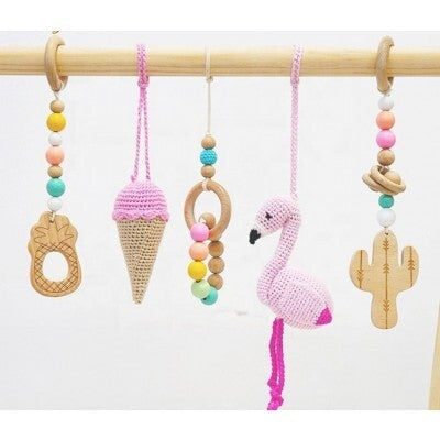 Hanging Toys - Flamingo Set - 5 pcs