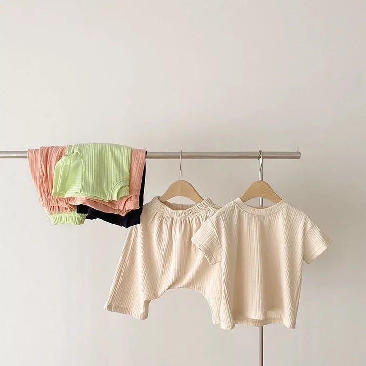 Shirt & Pants Set - Cream